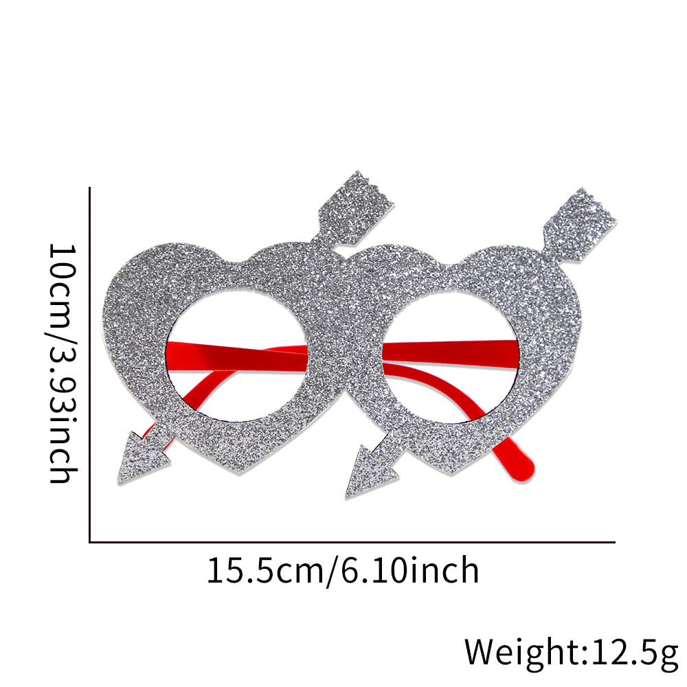 Wholesale Valentine's Day Glasses Party Party Decorations Love Love Party Glasses Photo Props